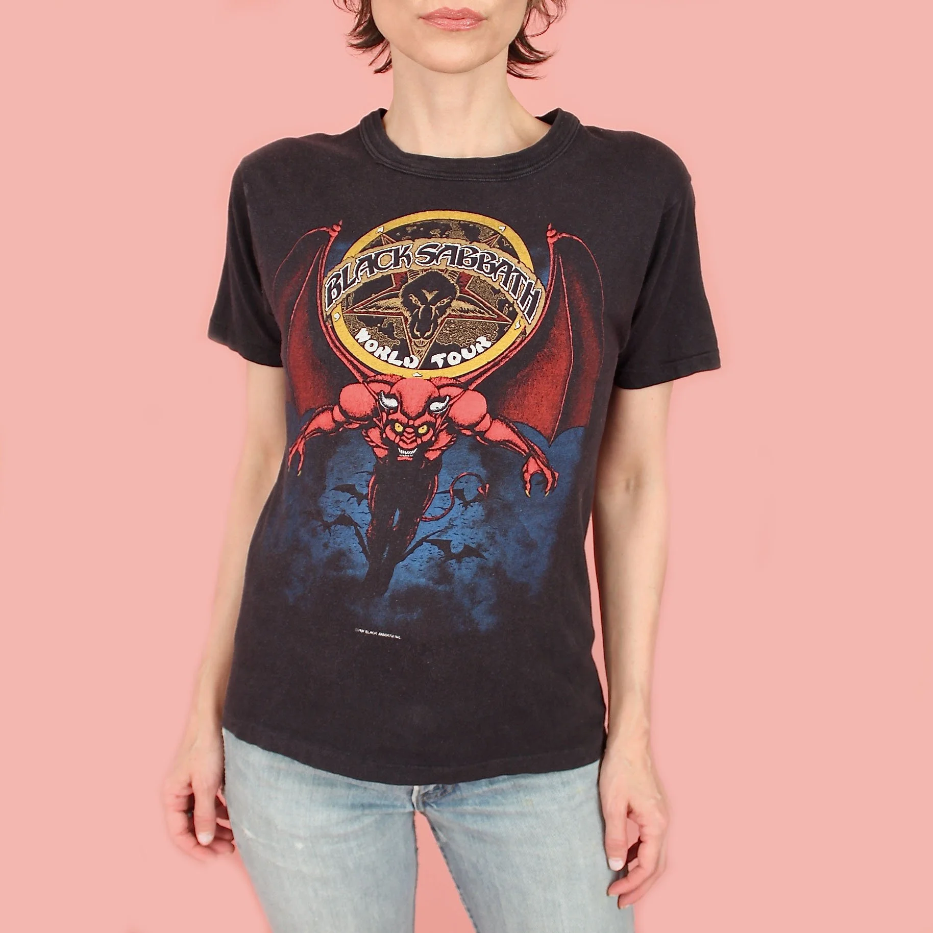 ViNtAgE 80s Black Sabbath T-Shirt // Mob Rules Tour